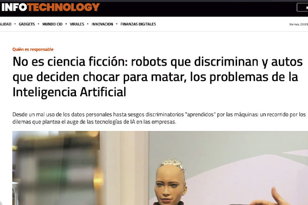 Fredi Vivas nota en InfoTechnology